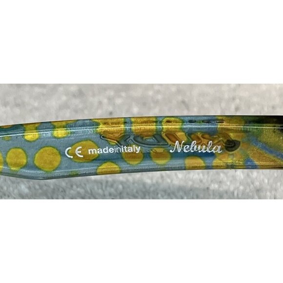 Rudy Project Nebula Women’s Teal Blue Yellow Spotted Sunglasses SP32-43 main image 4